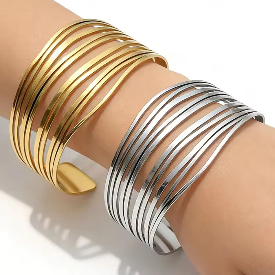 OEM-kundenspezifischer Schmuck, meistverkaufter Liebesherz-Edelstahl, 18&nbsp;Karat vergoldeter Vintage-U
