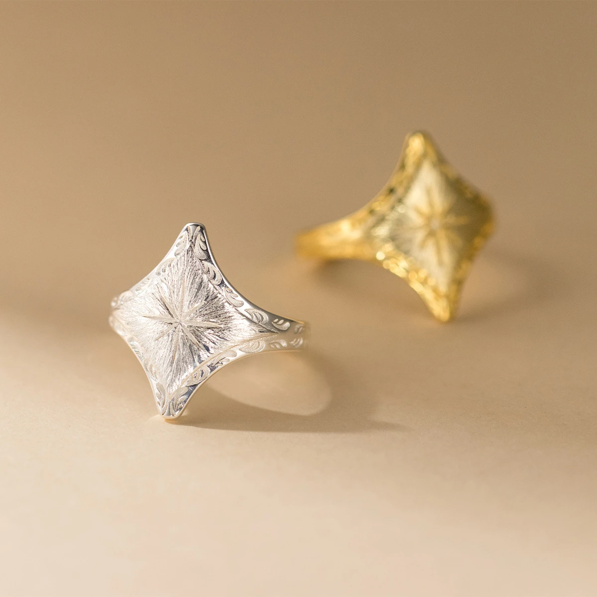 Individueller Schmuck nach Foto, S925-Sterlingsilber-Ring, Geschenke f&uuml;r Frauen, edler Schmuck